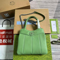 Gucci 745918 Petite GG Small Tote Bag Light green - Default Title - View 1