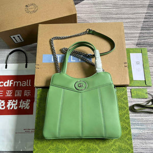 Gucci 745918 Petite GG Small Tote Bag Light green - Default Title - View 1