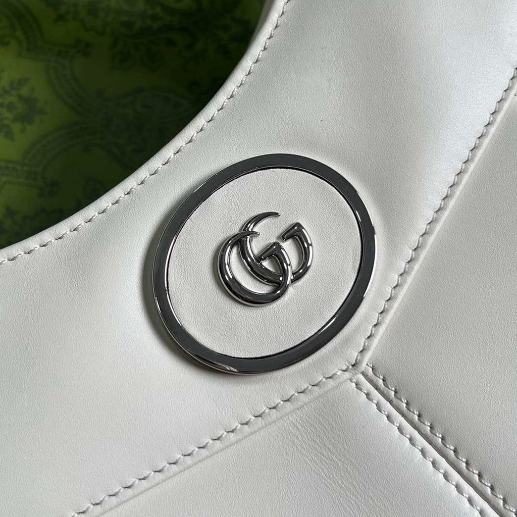 Gucci 745918 Petite GG Small Tote Bag White