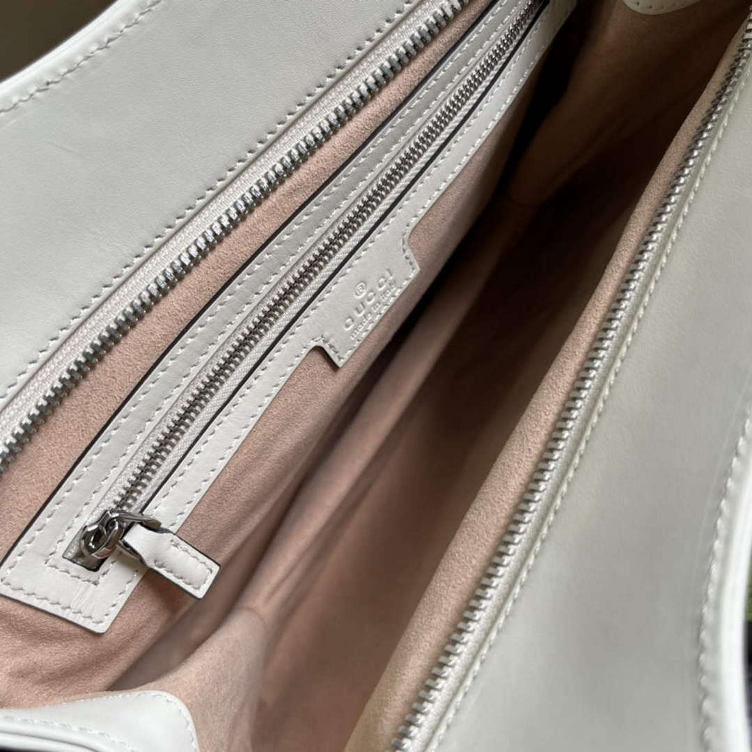 Gucci 745918 Petite GG Small Tote Bag White