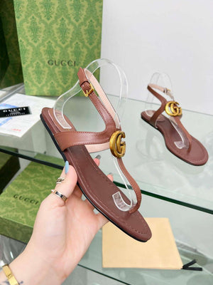 Gucci 746030 Women's Double G Thong Sandal G56309 - 35 - View 2