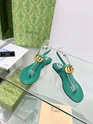 Gucci 746030 Women's Double G Thong Sandal G56310 - 35 - View 3