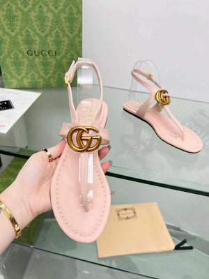 Gucci 746030 Women's Double G Thong Sandal G56311 - 35 - View 2