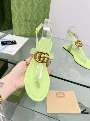 Gucci 746030 Women's Double G Thong Sandal G56312 - 35 - View 2