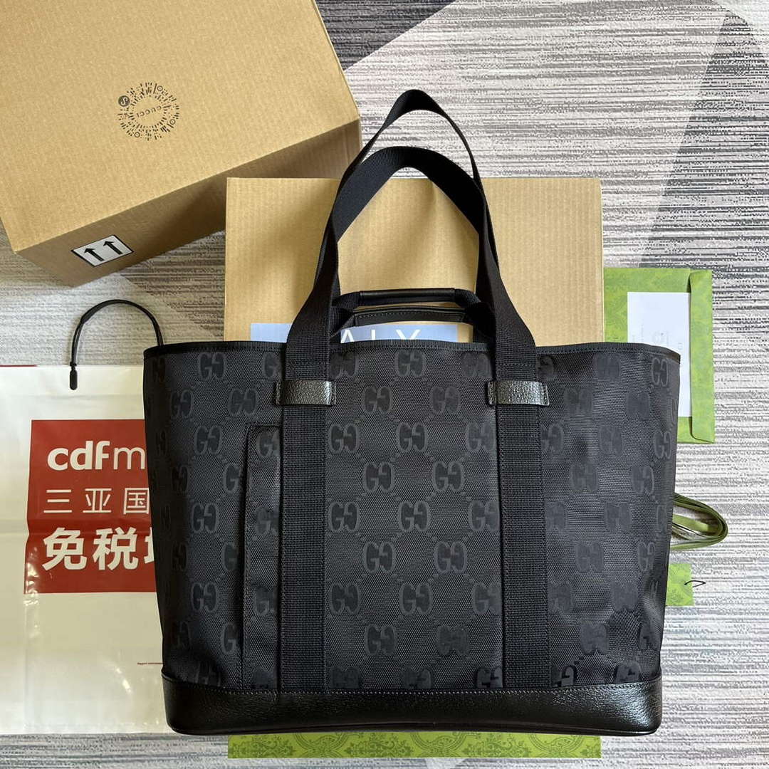 Gucci 746037 Gucci Off The Grid Medium Tote Bag Black - Default Title - View 2