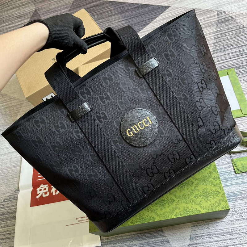 Gucci 746037 Gucci Off The Grid Medium Tote Bag Black - Default Title - View 4