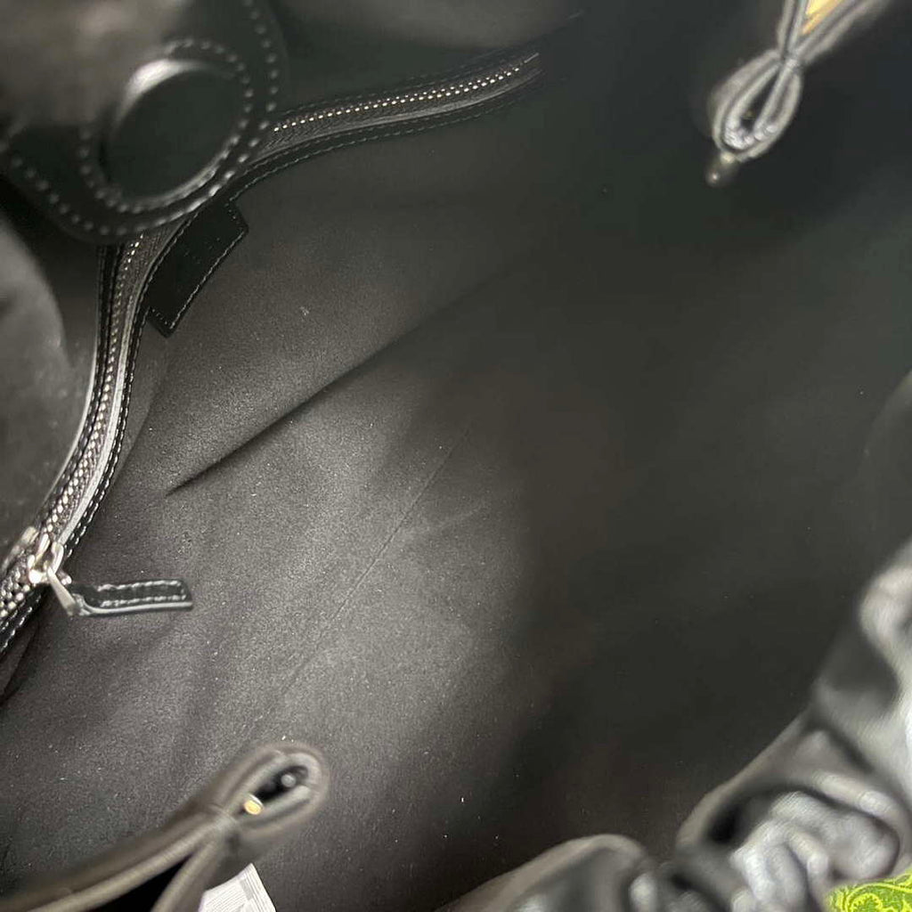 Gucci 746210 Gucci Deco Medium Tote Bag Black