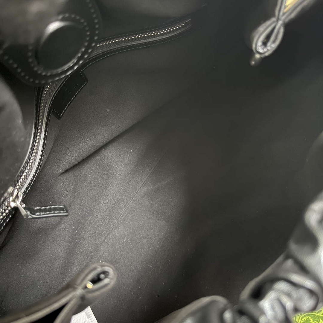 Gucci 746210 Gucci Deco Medium Tote Bag Black