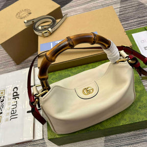 Gucci 746251 Gucci Diana Small Shoulder Bag White - Default Title - View 6