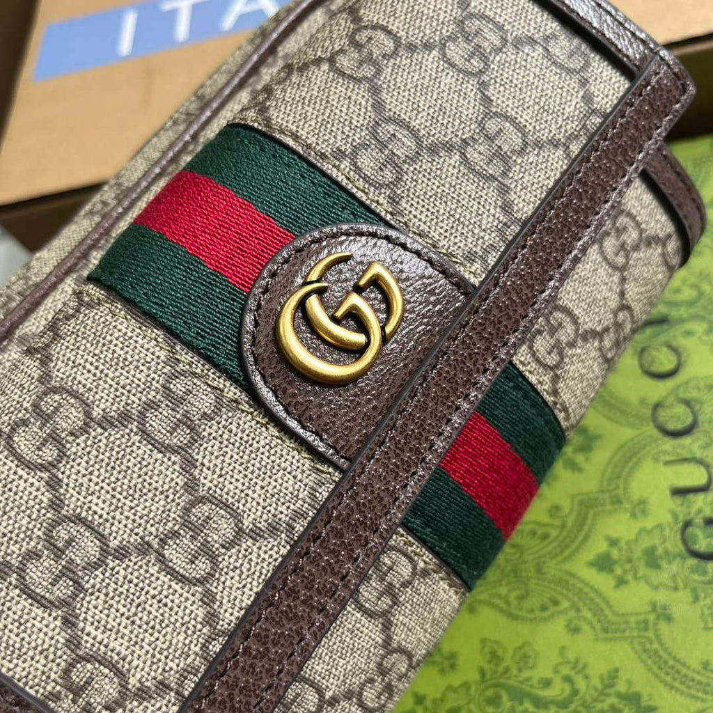 Gucci 746308 Ophidia GG Mini Bag Brown