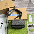 Gucci 746308 Ophidia GG Mini Bag Grey - Default Title - View 1