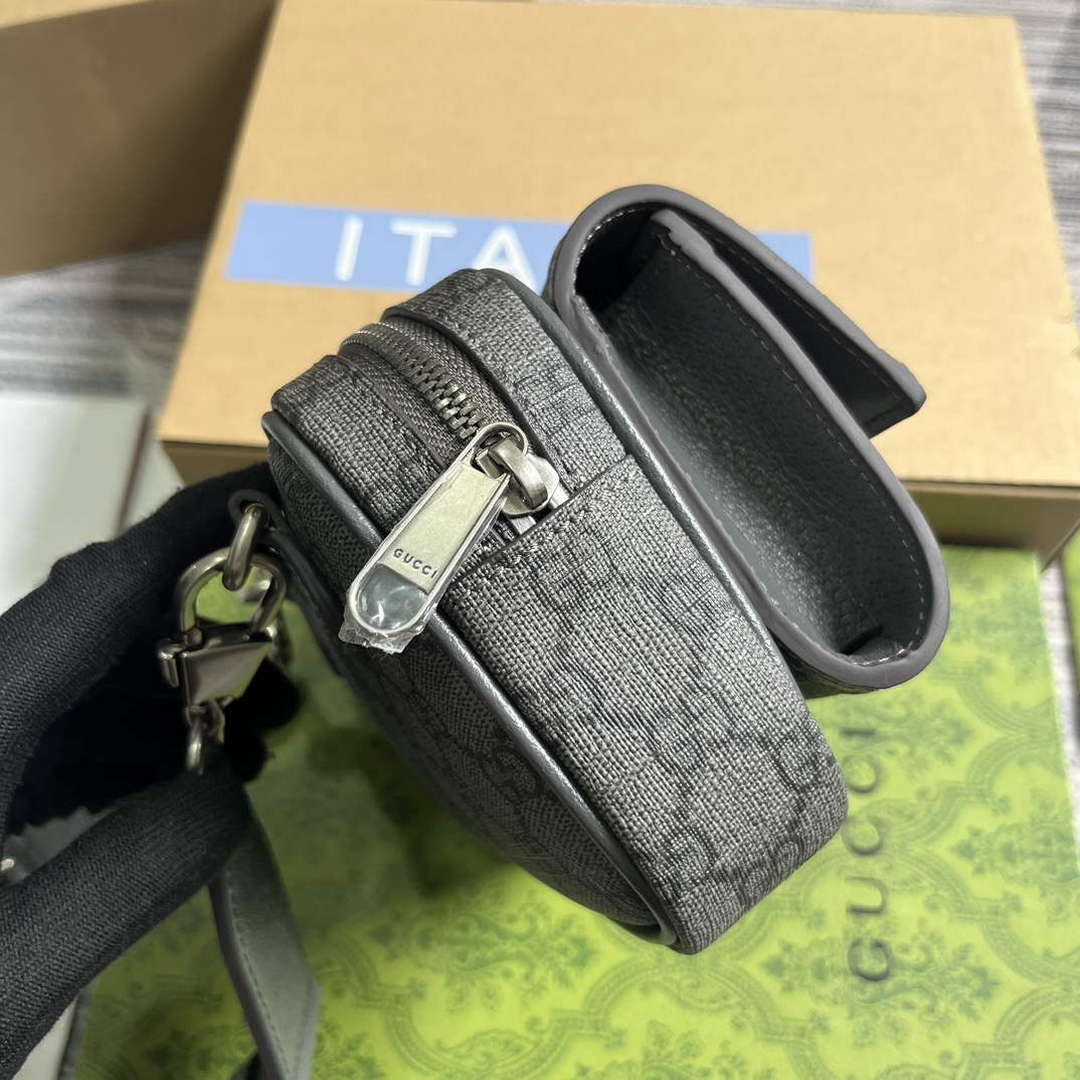 Gucci 746308 Ophidia GG Mini Bag Grey - Default Title - View 4