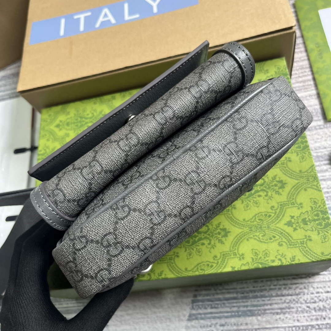 Gucci 746308 Ophidia GG Mini Bag Grey - Default Title - View 5