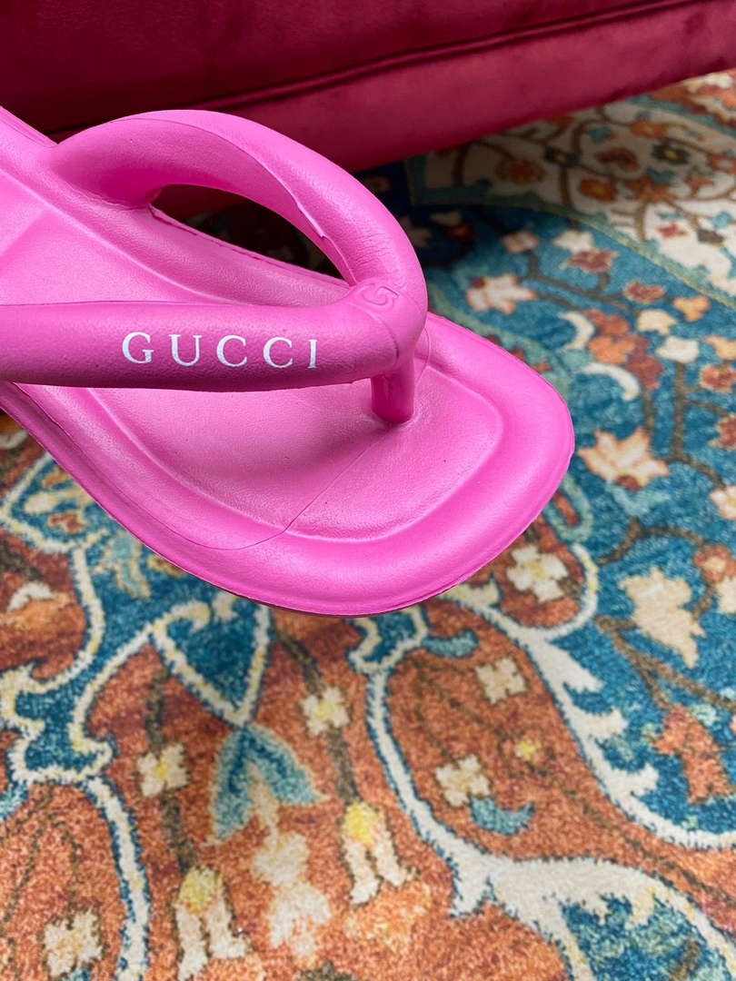Gucci 746334 Women's Thong Platform Sandal G38250 - US 4=Euro 35 - View 4
