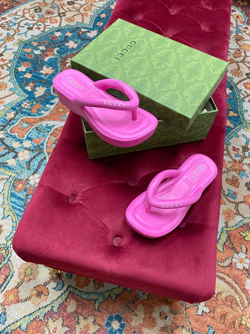 Gucci 746334 Women's Thong Platform Sandal G38250 - US 4=Euro 35 - View 5