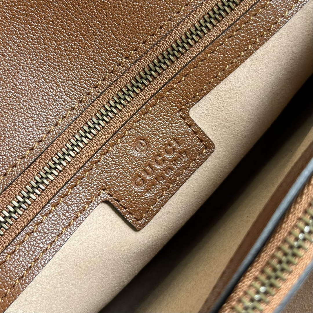 Gucci 750394 Gucci Diana Medium Tote Bag Cuir leather - Default Title - View 9