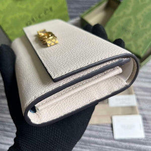 Gucci 750461 Wallet With Interlocking G Python Bow White - Default Title - View 5