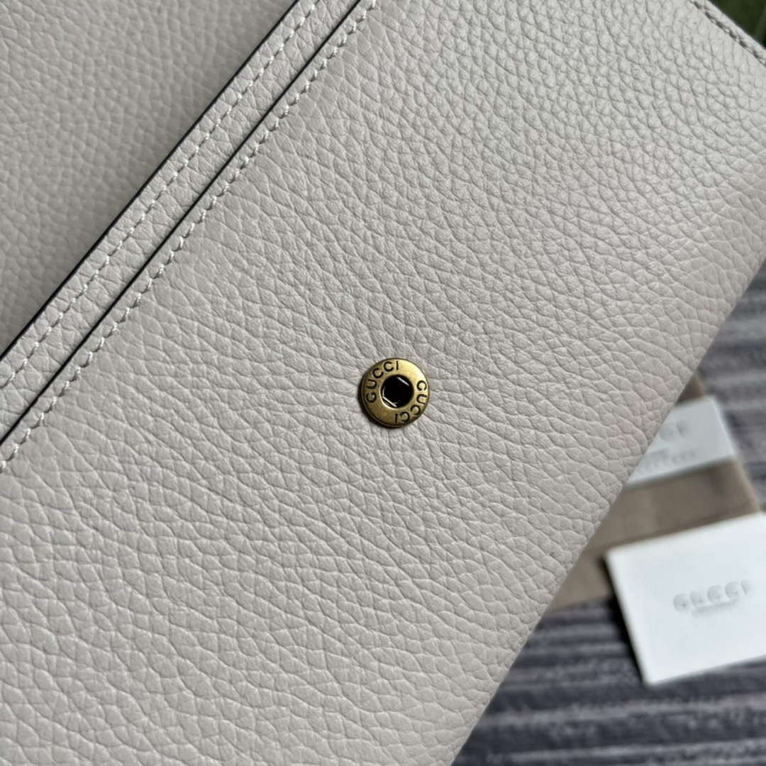 Gucci 750461 Wallet With Interlocking G Python Bow White - Default Title - View 8