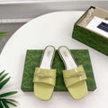 Gucci 750509 Women's Slide Sandal With Hardware G38282 - US 4=Euro 35 - View 1