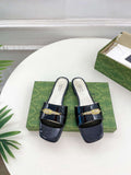 Gucci 750509 Women's Slide Sandal With Hardware G38283