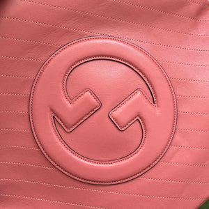 Gucci 751516 Blondie Medium Tote bag in Pink leather - Default Title - View 6