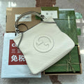 Gucci 751516 Blondie Medium Tote bag in White leather - Default Title - View 1