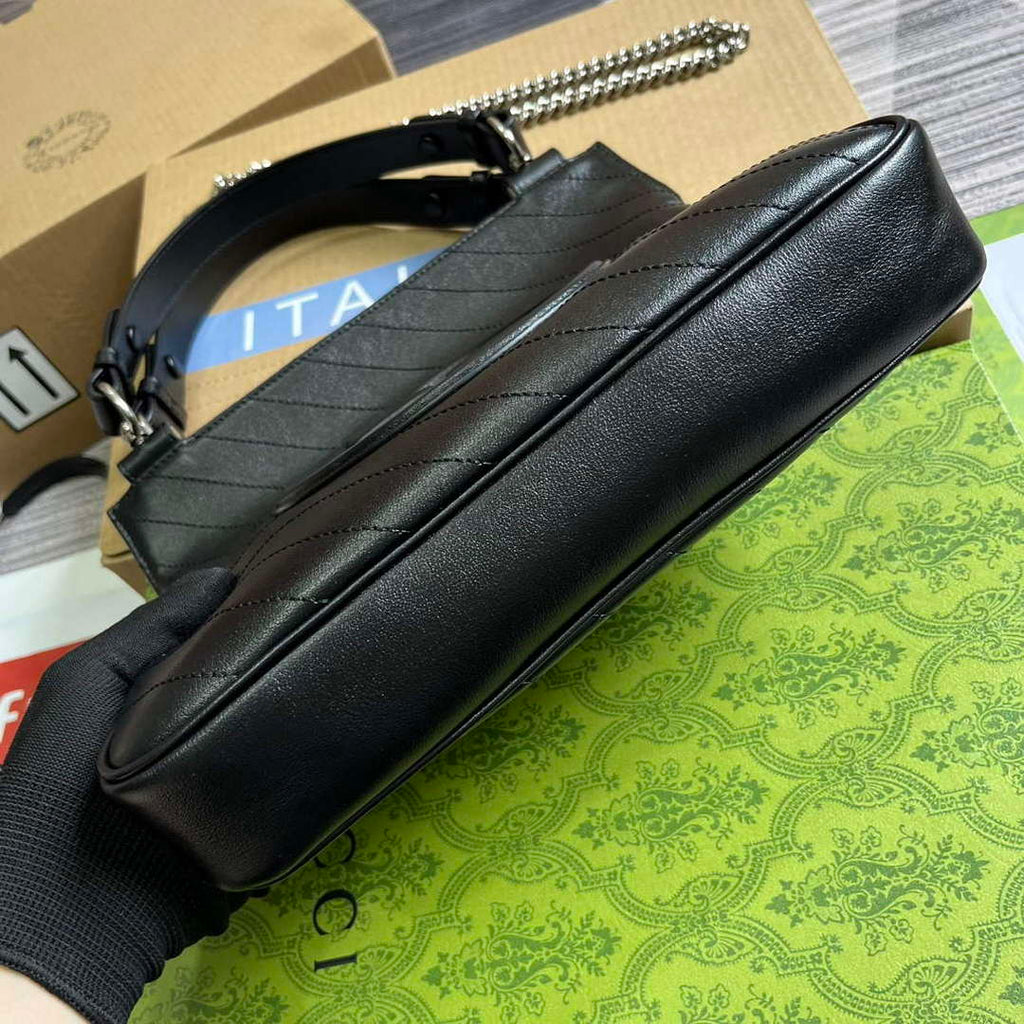 Gucci 751518 Gucci Blondie Small Tote Bag Black