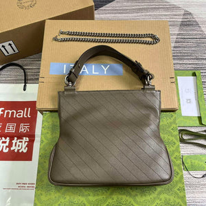 Gucci 751518 Gucci Blondie Small Tote Bag Brown - Default Title - View 2