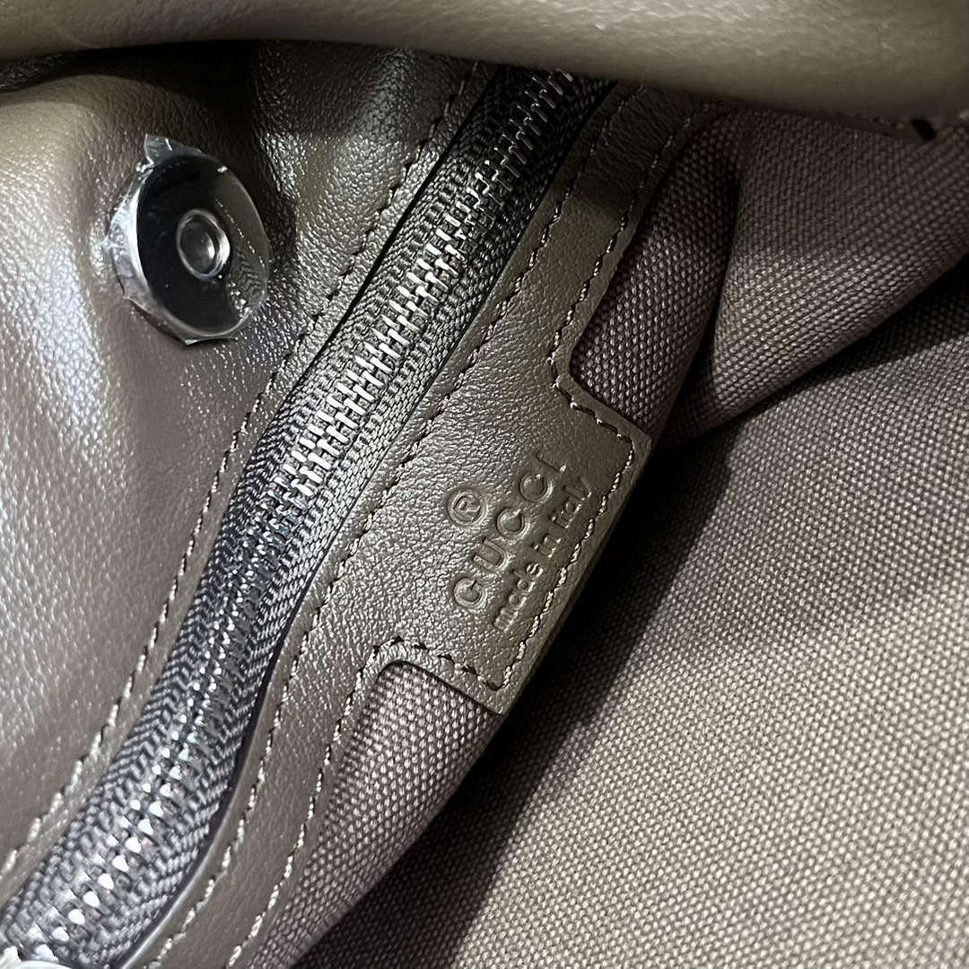 Gucci 751518 Gucci Blondie Small Tote Bag Brown - Default Title - View 9