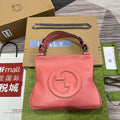 Gucci 751518 Gucci Blondie Small Tote Bag Rose pink - Default Title - View 1