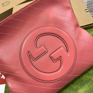 Gucci 751518 Gucci Blondie Small Tote Bag Rose pink - Default Title - View 5