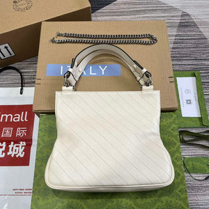 Gucci 751518 Gucci Blondie Small Tote Bag White - Default Title - View 2