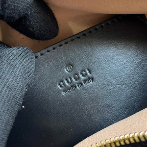 Gucci 751628 Interlocking G Mini Heart Shoulder Bag Black - Default Title - View 9