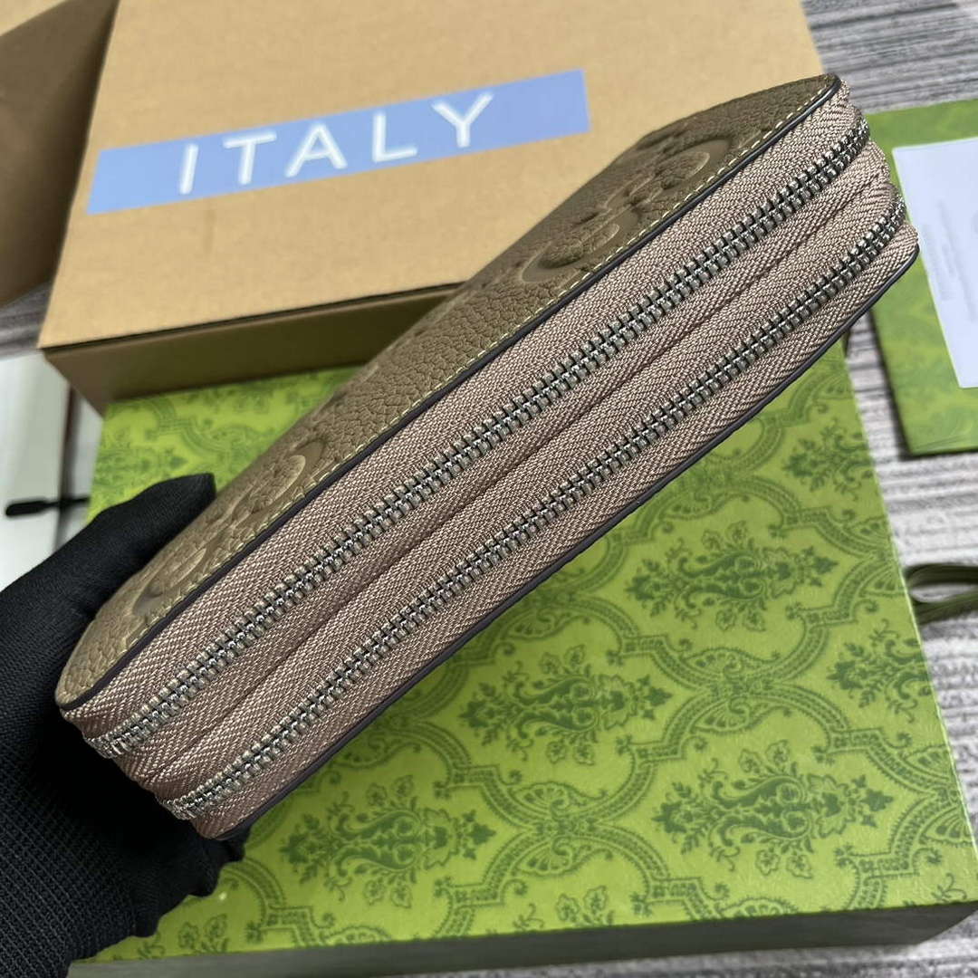 Gucci 751760 Jumbo GG Travel Document Case Grey - Default Title - View 5