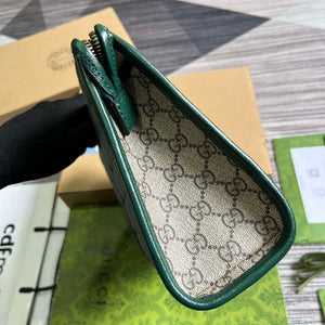 Gucci 751912 Mini GG Canvas Pouch Green - Default Title - View 3