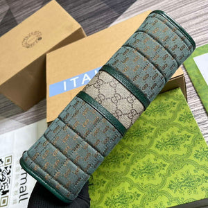 Gucci 751912 Mini GG Canvas Pouch Green - Default Title - View 7