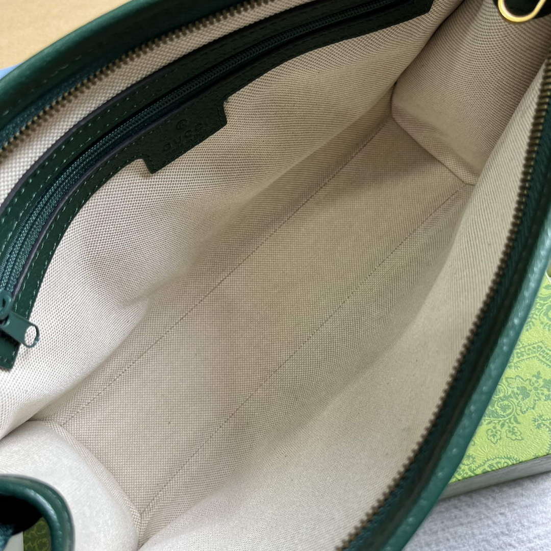 Gucci 751912 Mini GG Canvas Pouch Green - Default Title - View 8