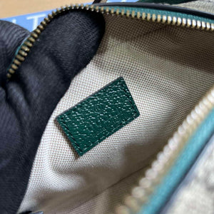 Gucci 751914 Mini GG Canvas Mini Shoulder Bag Green - Default Title - View 9
