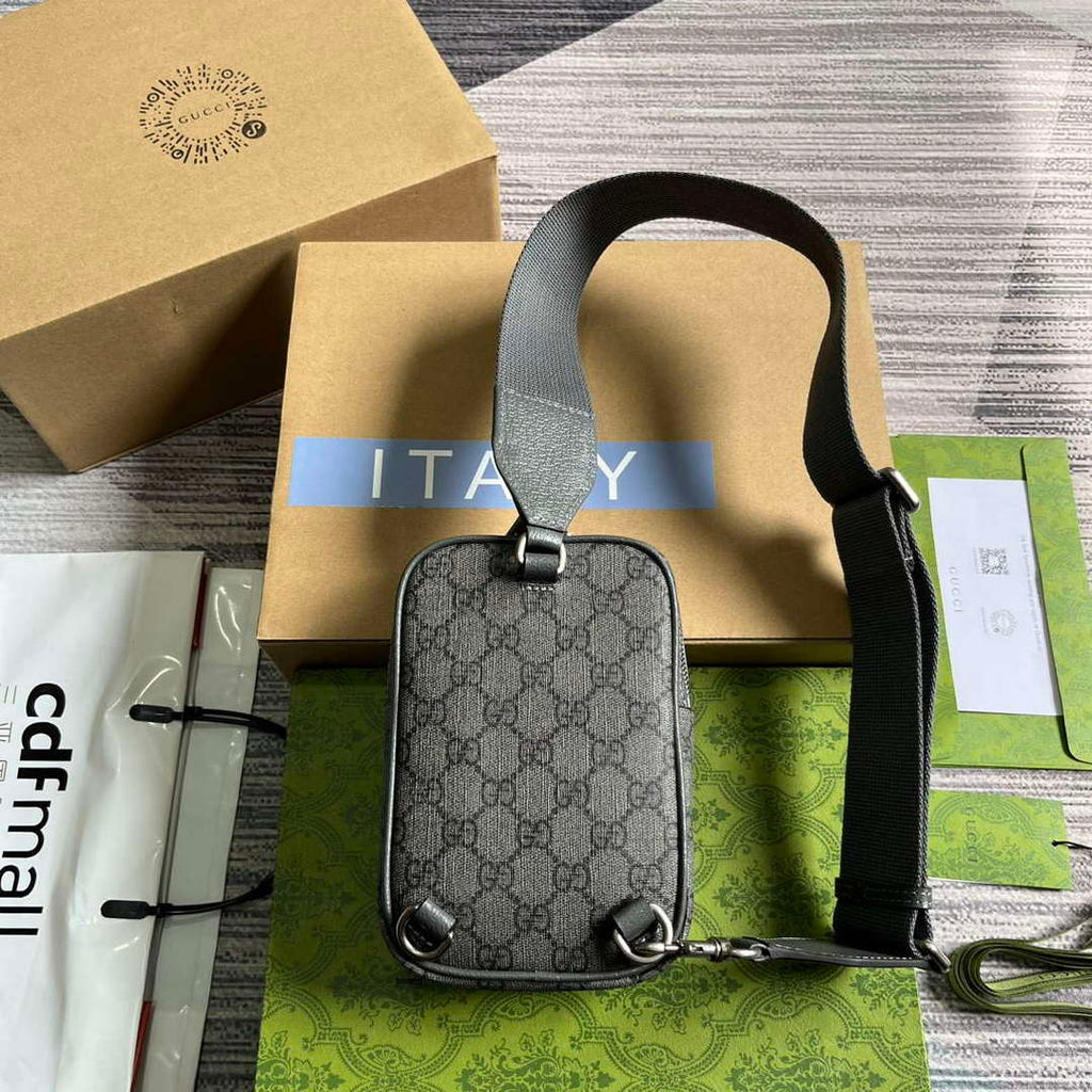 Gucci 752565 Ophidia GG Mini Bag Grey