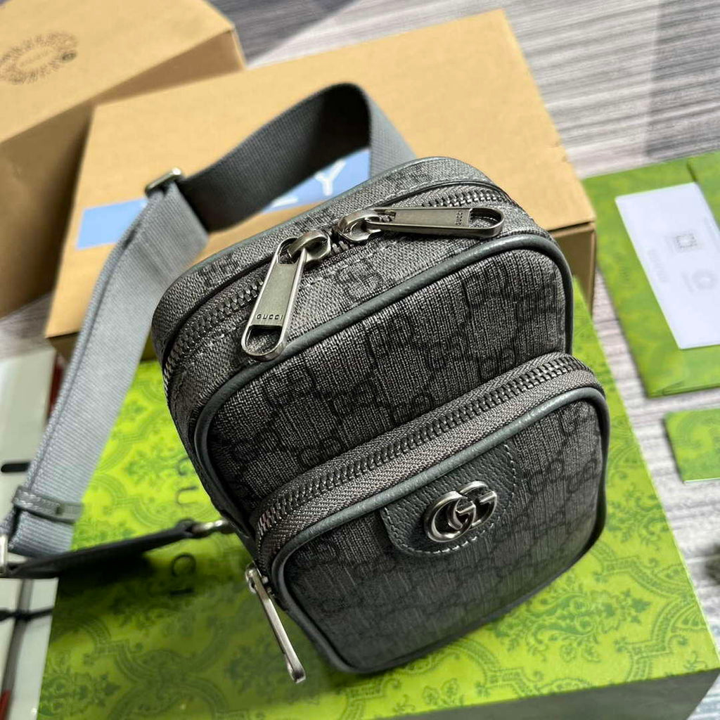 Gucci 752565 Ophidia GG Mini Bag Grey