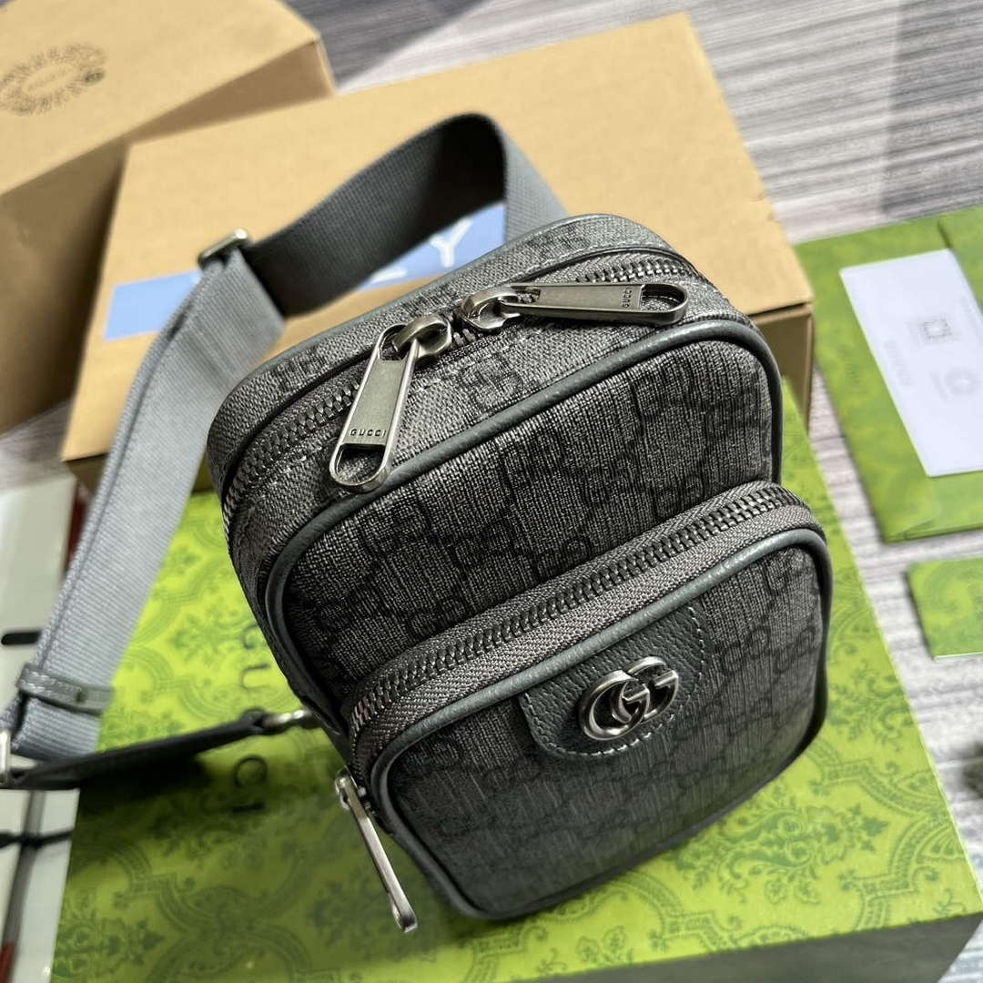 Gucci 752565 Ophidia GG Mini Bag Grey - Default Title - View 5