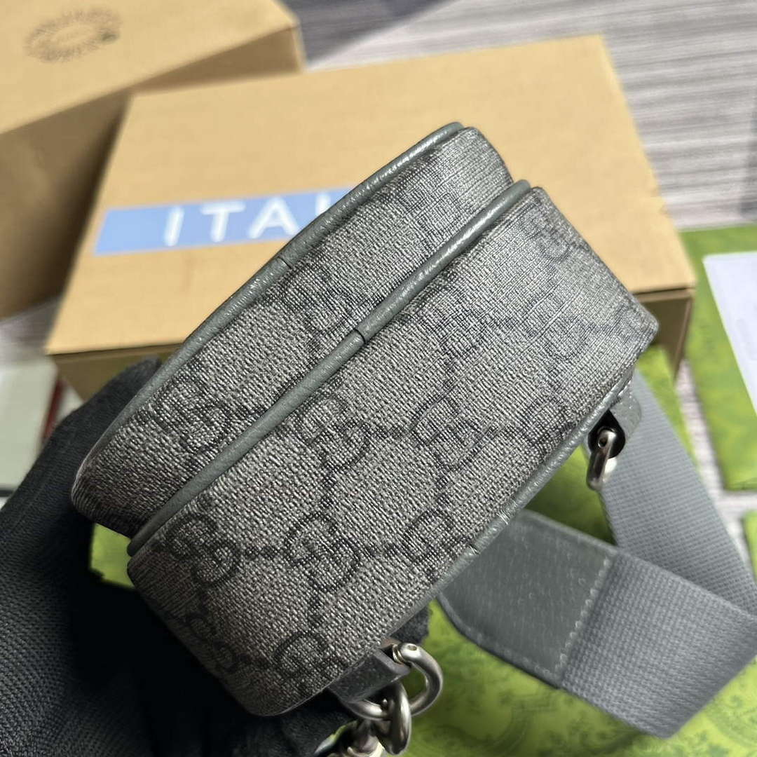 Gucci 752565 Ophidia GG Mini Bag Grey - Default Title - View 7