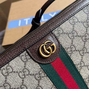 Gucci 752581 Ophidia GG Messenger Bag Brown - Default Title - View 5