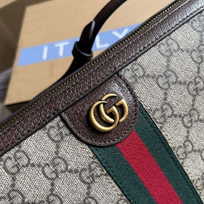 Gucci 752581 Ophidia GG Messenger Bag Brown - Default Title - View 5