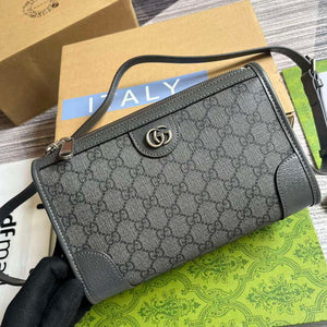 Gucci 752581 Ophidia GG Messenger Bag Grey - Default Title - View 4