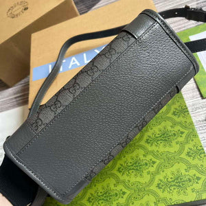 Gucci 752581 Ophidia GG Messenger Bag Grey - Default Title - View 7