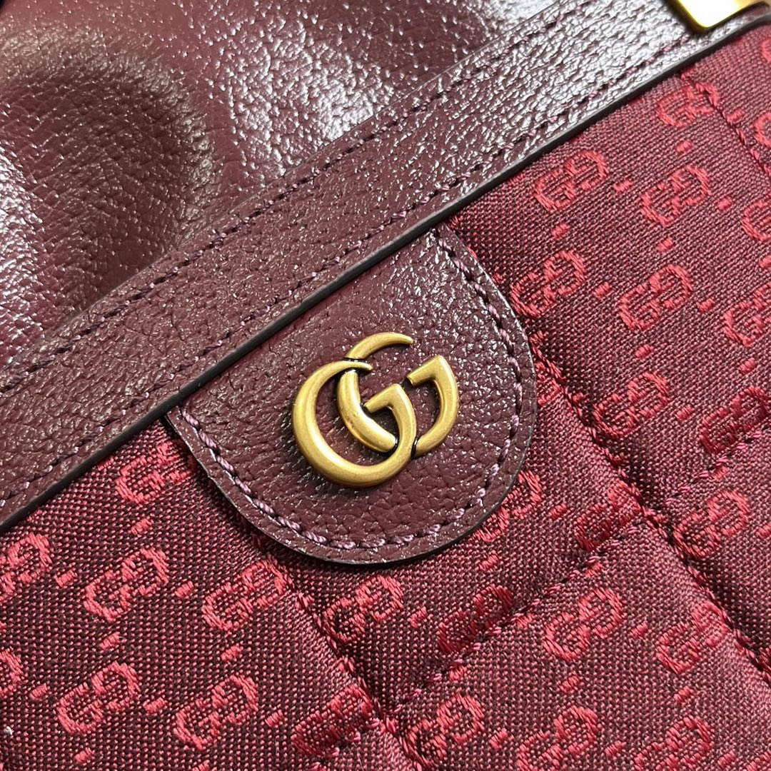 Gucci 752583 Ophidia GG Bucket Bag Red - Default Title - View 3