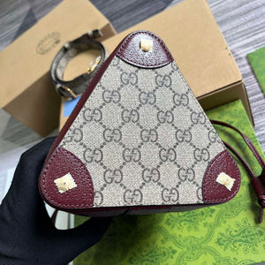 Gucci 752583 Ophidia GG Bucket Bag Red - Default Title - View 8