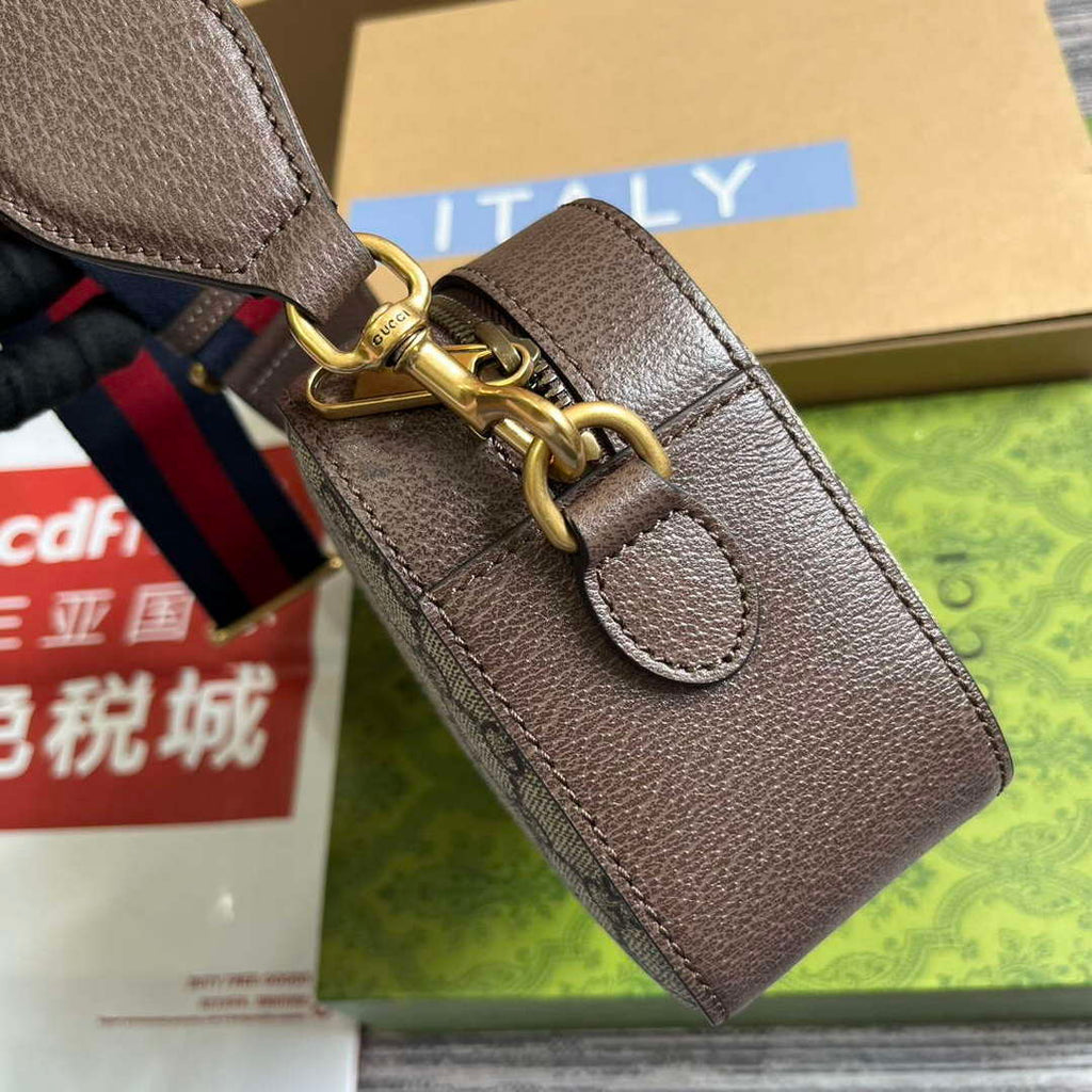 Gucci 752591 Ophidia Gg Small Shoulder Bag Brown