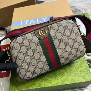 Gucci 752591 Ophidia Gg Small Shoulder Bag Brown - Default Title - View 4